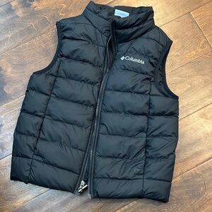 Columbia Kids Black Quilted Vest - XS 6/7
